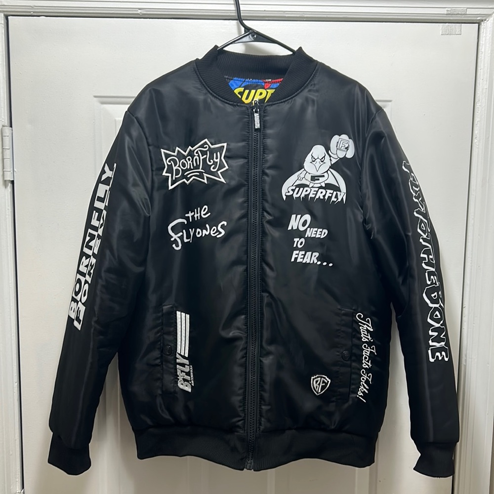 Bornfly reversable jacket, xl, multicolor